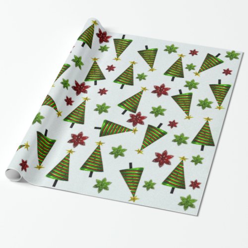 Cute Classic Santa Whimsey WRAPPING PAPER