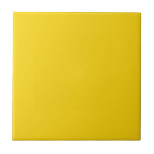 Cute classic solid bright yellow Colorful kitchen Ceramic Tile