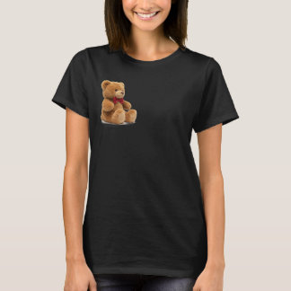 Cute Classic Teddy Bear Art Women's Graphic T-Shir T-Shirt