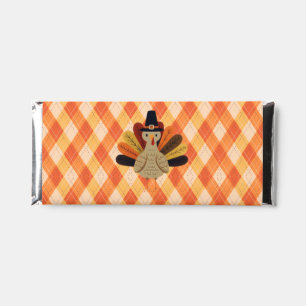 Cute, classic/vintage Thanksgiving Turkey Hershey Bar Favors