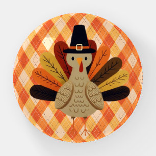Cute, classic/vintage Thanksgiving Turkey Paperweight