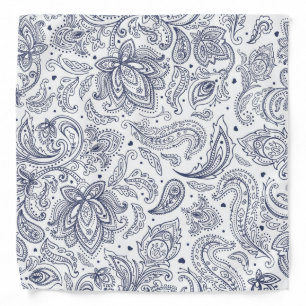 Cute classical flowers patterns bandana