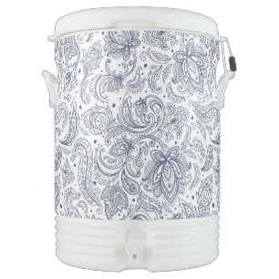 Cute classical flowers patterns beverage cooler