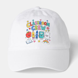 Cute Classroom Crew Teacher Classroom Decor Hat