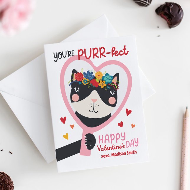 Cute Classroom Kid's Valentine's Day Cards (Kids Valentine's Day Card)