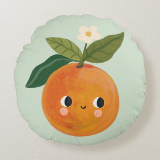 Cute Clementine  Pillow Whimsical Nursery & Kid