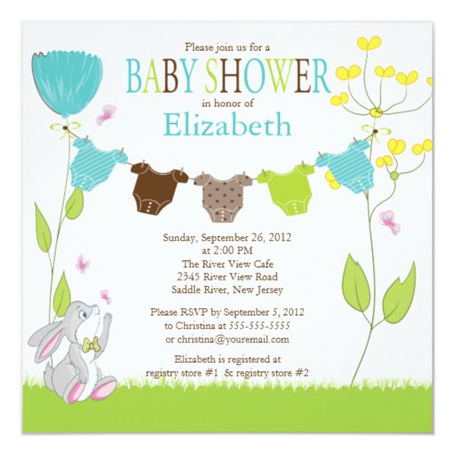 Cutest Baby Shower Invitations Ever 7