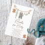 Cute clothing line baby shower bring a book enclosure card