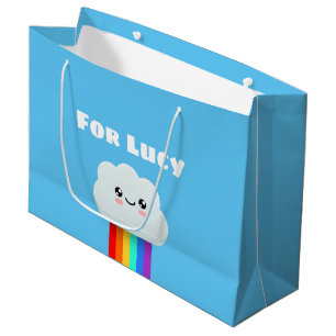 Cute cloud large gift bag