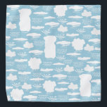 Cute Clouds Bandana<br><div class="desc">Cute Clouds Bandana</div>