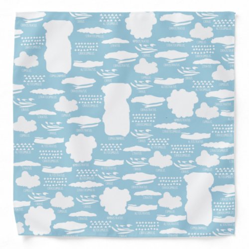 Cute Clouds Bandana