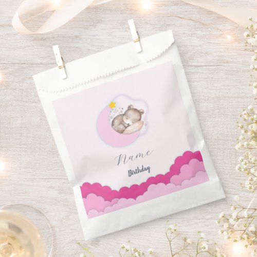 Cute Clouds Birthday Party Decorations Favor Bag