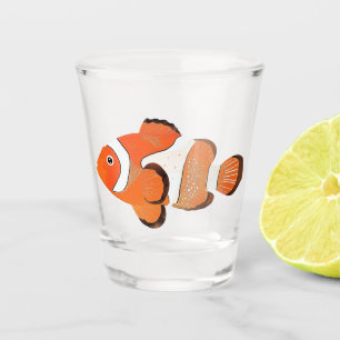 Cute clownfish shot glass