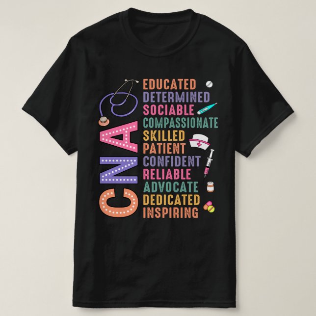 Cute CNA T-Shirt (Design Front)