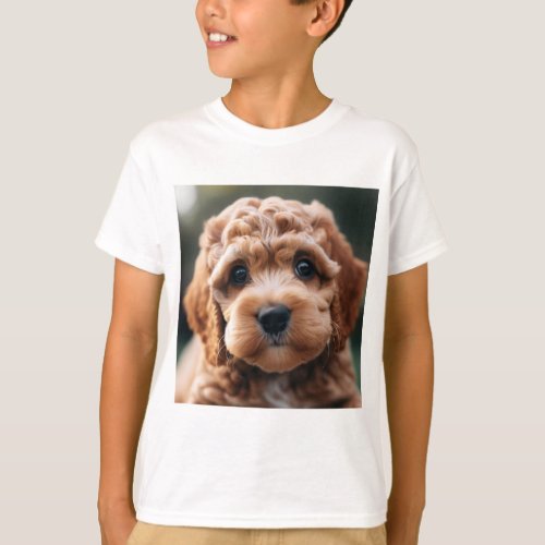 Cute Cockapoo Puppy T Shirt _ Cute Animal Shirts  