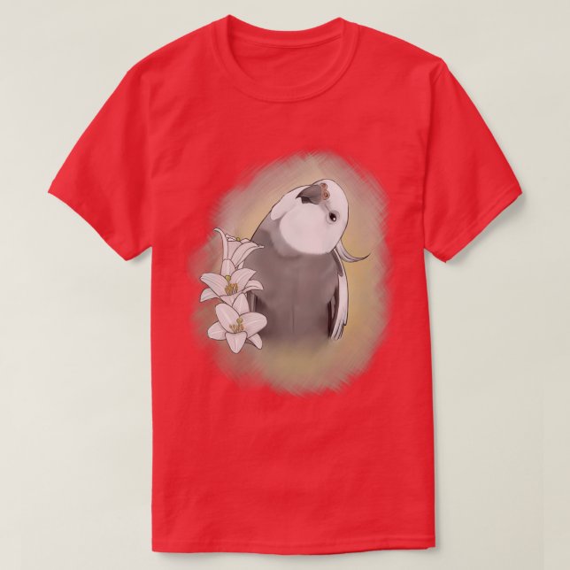 Cute Cockatiel 3 T-Shirt (Design Front)