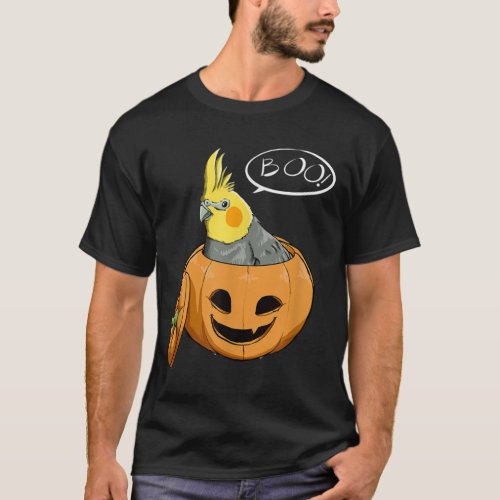 Cute Cockatiel Halloween  T_Shirt