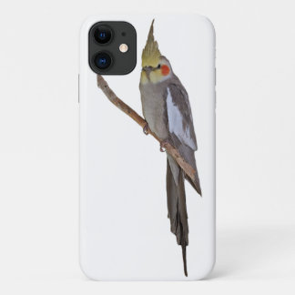 Cute Cockatiel iPhone 11 Case (choose colour)