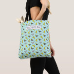 Cute Cockatiel Parrot Pattern Tote Bag