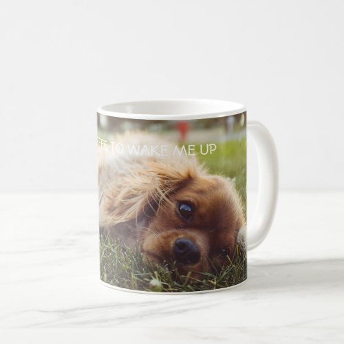 Cute Cocker Spaniel Dog Personalized Coffee Mug