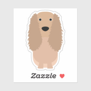 Cute Cocker Spaniel Dog Puppy Pup Kiss Cut Vinyl Sticker