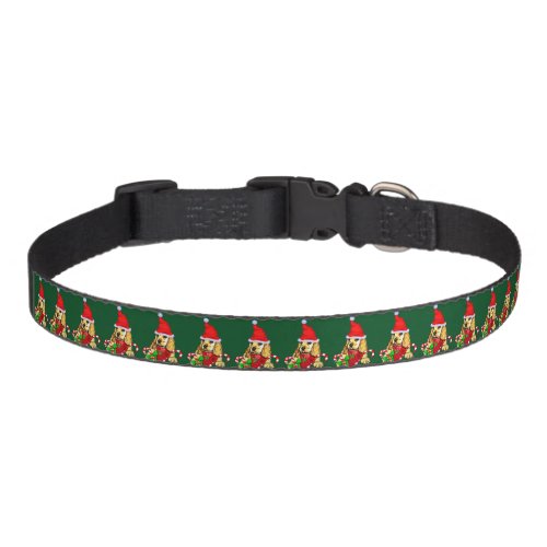 Cute Cocker Spaniel Puppy Christmas  Pet Collar