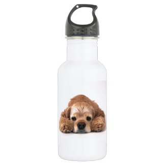Cute Cocker Spaniel Water Bottle