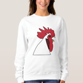 Cute Cockscomb Chicken Rooster