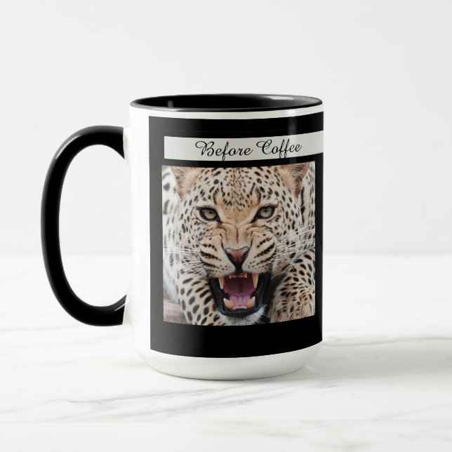 Cute Coffee Animals Mug (Left)