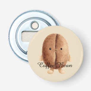 Cute Coffee Bean Bottle Opener
