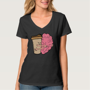 Cute Coffee Breakfast Drinker Wake Up T-Shirt