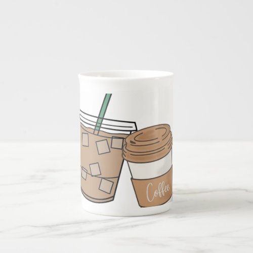 Cute Coffee Lover Paper Cup | Iced & Hot Coffee Dr