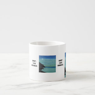 cute coffee mug,start your day with sweet memories espresso cup