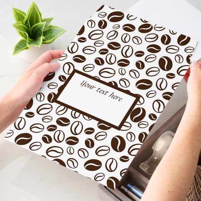 Cute coffee shop customizable  envelope mailers (Desk)