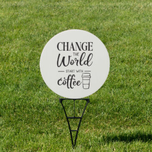 cute coffee shop or vendors word art sign