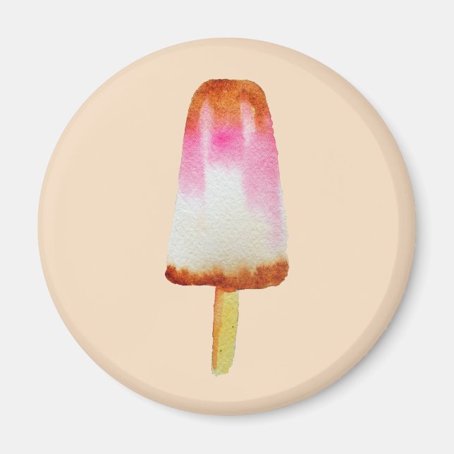 Cute cola ice-block pop art popsicle magnet (Front)