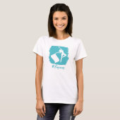 Cute Color Guard #flagswag T-Shirt (Front Full)