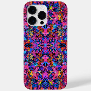 Cute colorful abstract floral patterns Case-Mate iPhone 14 pro max case