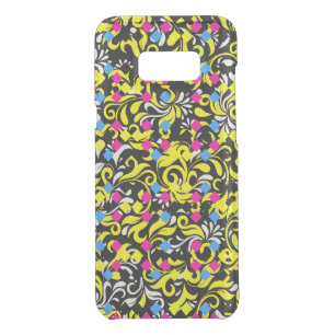 Cute colorful abstract floral uncommon samsung galaxy s8+ case