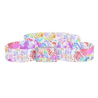 Cute colorful abstract flowers patterns