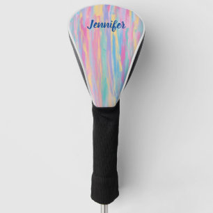 Cute Colorful Abstract Golf Head Cover