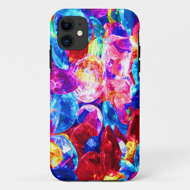 Cute colorful abstract jewelry texture Case-Mate iPhone case (Back)
