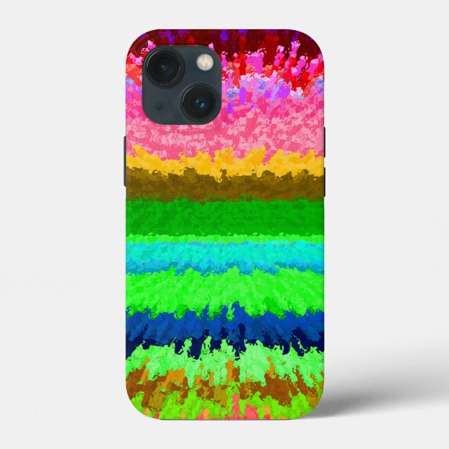 Cute colorful abstract lines  Case-Mate iPhone case (Back)