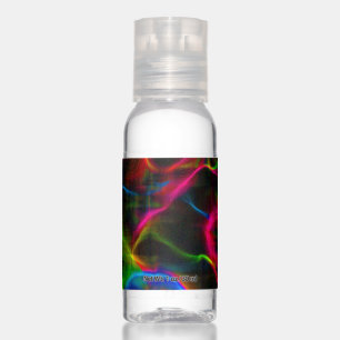 Cute colorful abstract lines  hand sanitizer