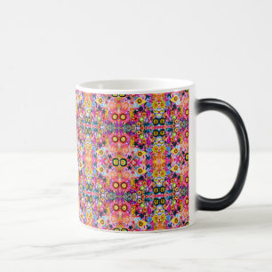 Cute colorful abstract nature insects color morph mug
