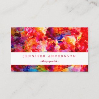 Cute colorful abstract painting