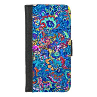 Cute colorful abstract painting flowers