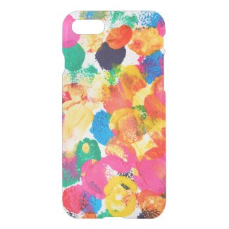 Cute colorful abstract painting