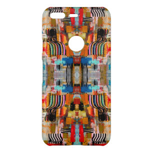 Cute colorful abstract painting uncommon google pixel case