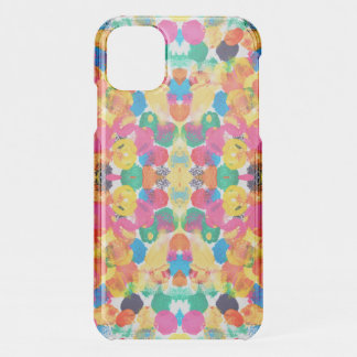 Cute colorful abstract painting iPhone 11 case
